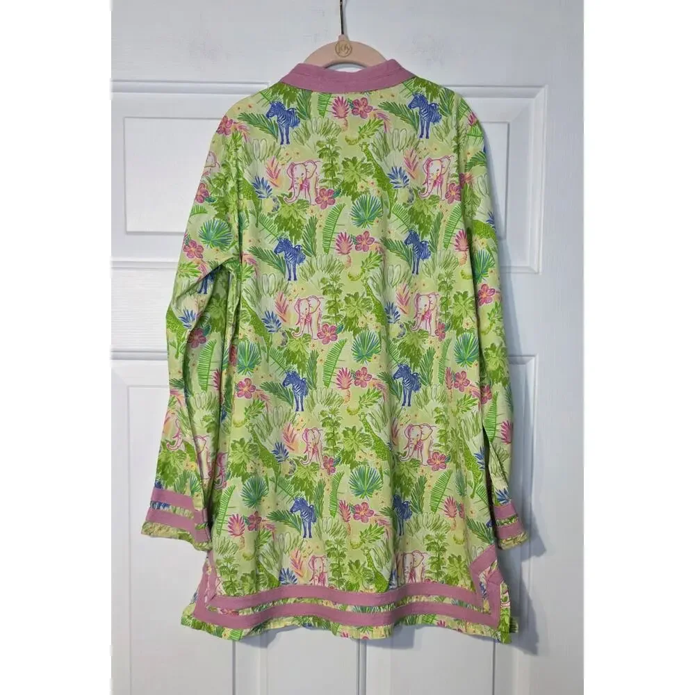 Carvalho Coutre Girls Cabana Cover Up Swim‎ Size L